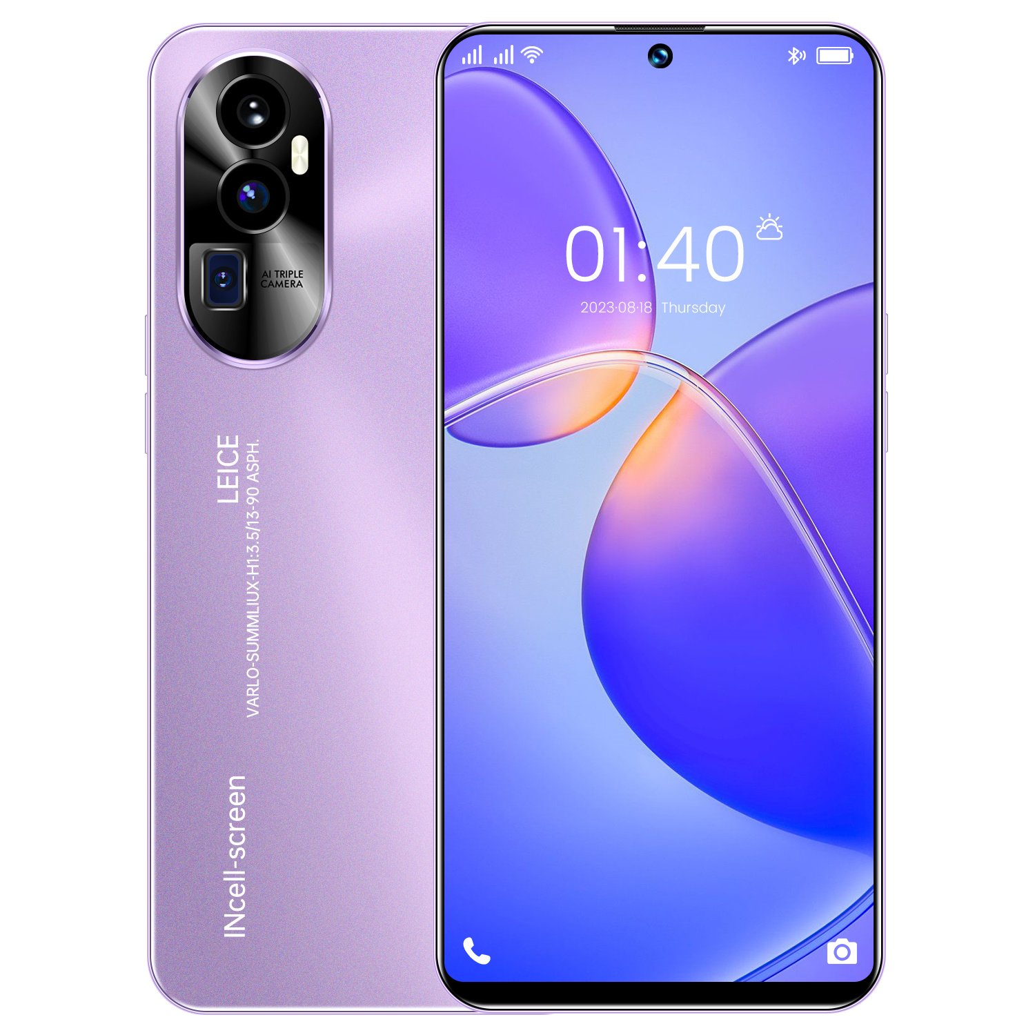 ATLReno10 Pro16GB+1TB 8inch Long endurancev High pixel Type-C charging interface Android 8.1smart phone